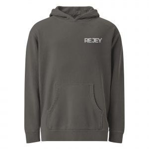 REJEY Black Hoodie – Drop 001