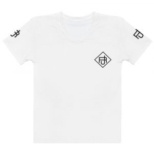 Women’s cotton crew neck t-shirt DROP - 001