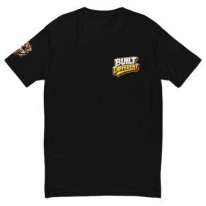 REJEY Stay Humble Hustle Hard Men's Fitted T-Shirt